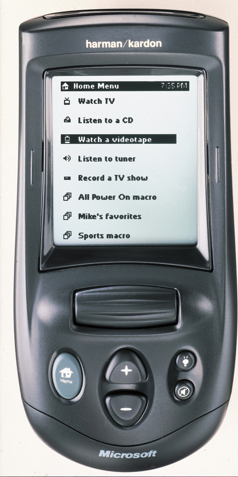TAKE CONTROL TC 1000 - Black - Programmable/Learning System Remote Control (touch-screen) - Hero